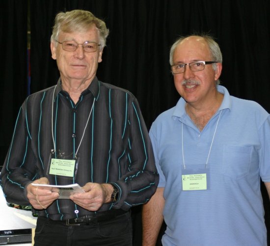 Our Vice President John Parker and Treasurer are always on hand at the twice yearly Forums. Here they are helping out at the 2014 Liverpool exhibition. 